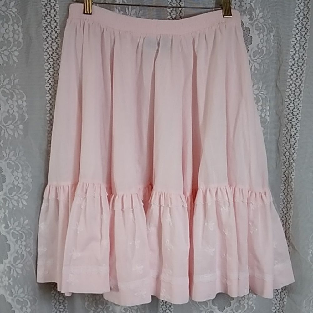 VTG 60s WEST ROCKMOUNT RANCH WEAR CUSTOM SKIRT SIZE ML /28/30 MADE IN U.S.A